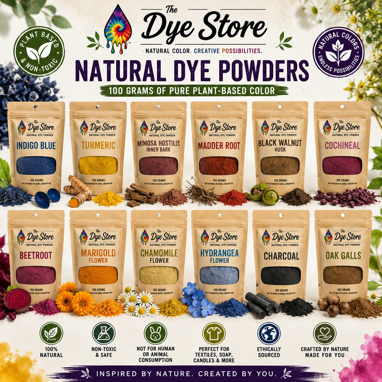 The Dye Store natural dye guide
