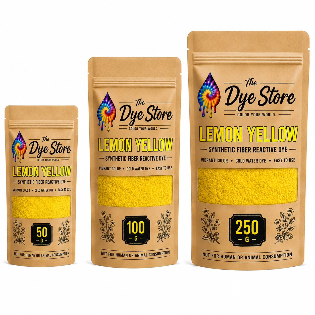 Lemon Yellow Synthetic Dye Powder