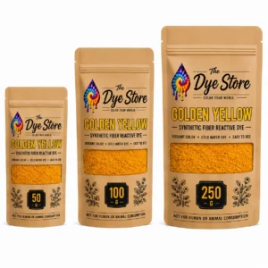 Golden Yellow Synthetic Dye Powder