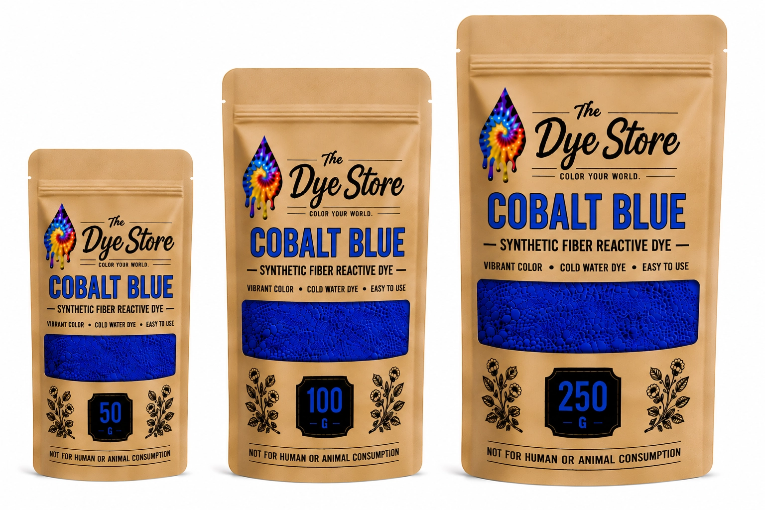 Cobalt Blue Synthetic Dye Powder