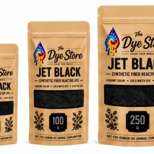 Jet Black Synthetic Dye Powder