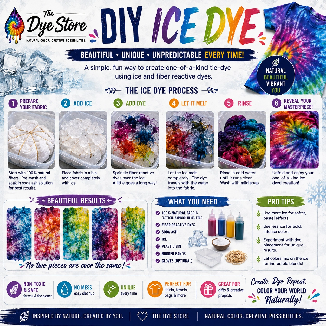 DIY Ice-Dye Kit