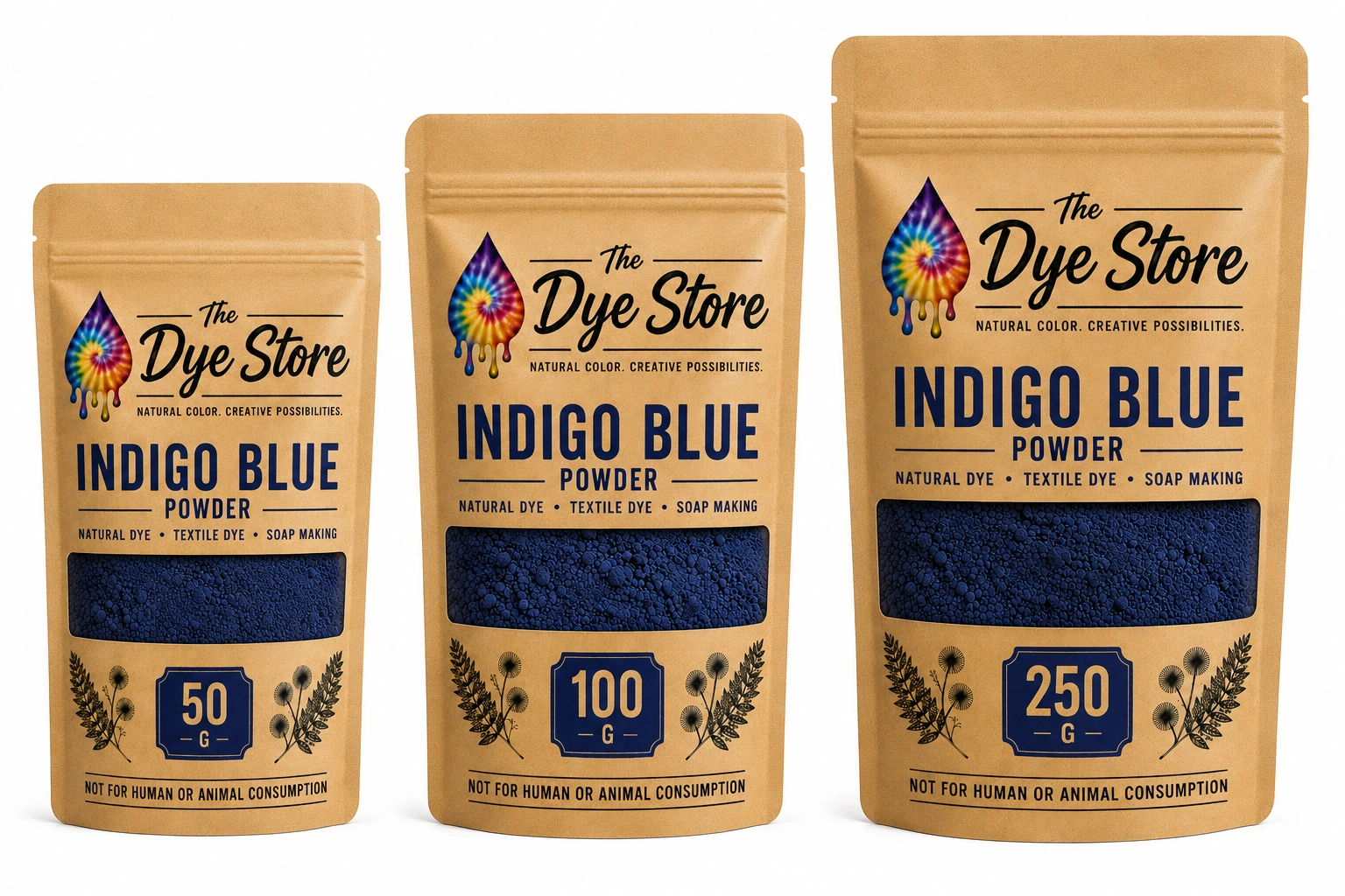 Indigo Blue Powder
